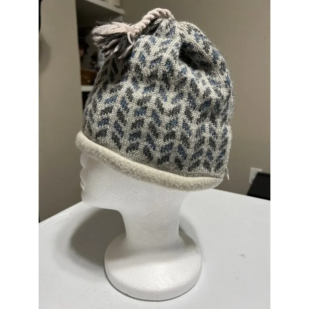 Turtle Fur Wool  Tassled Ski Beanie